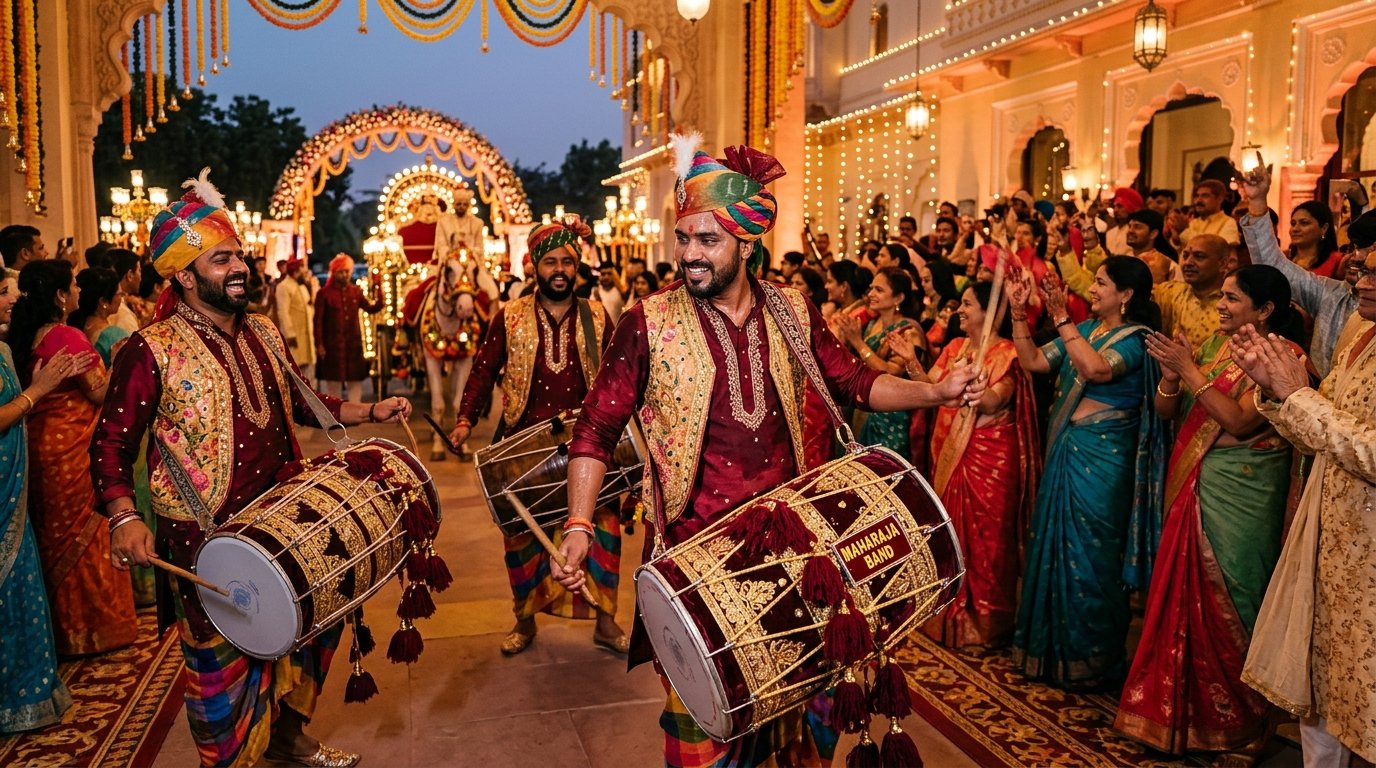 Live Baraat Performance